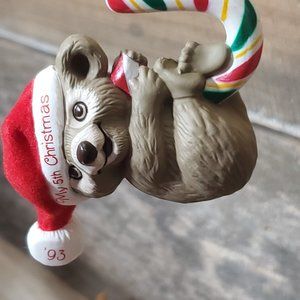 1993 Child's 5th Birthday  Hallmark Keepsake Ornament